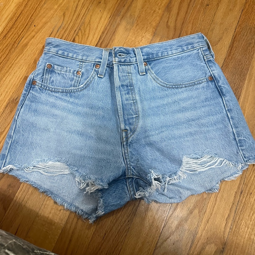 Levi denim shorts